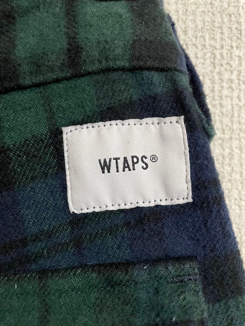 〜クリーニング済〜 WTAPS パンツ 緑×ネイビーチェック【ZORN着用】
