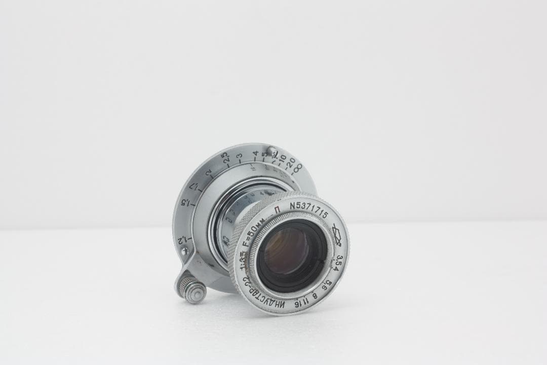 【良品】Industar-22 1:3.5 f=50mm 完動品 #316b