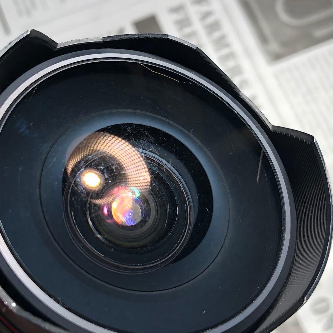 レンズ(単焦点) MINOLTA ROKKOR OK 16mm f2.8 fisheye