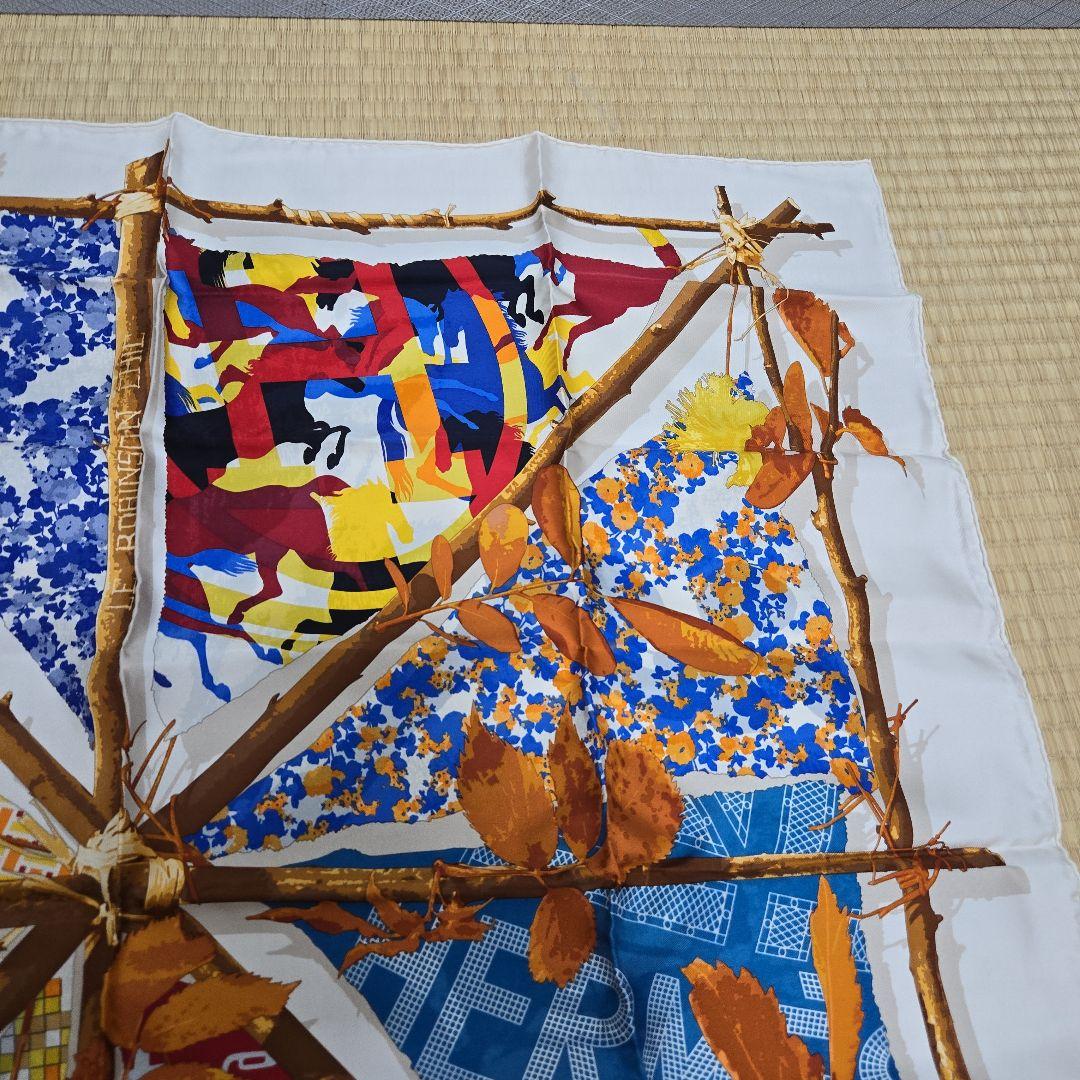 HERMES 86センチ×86センチ ストール