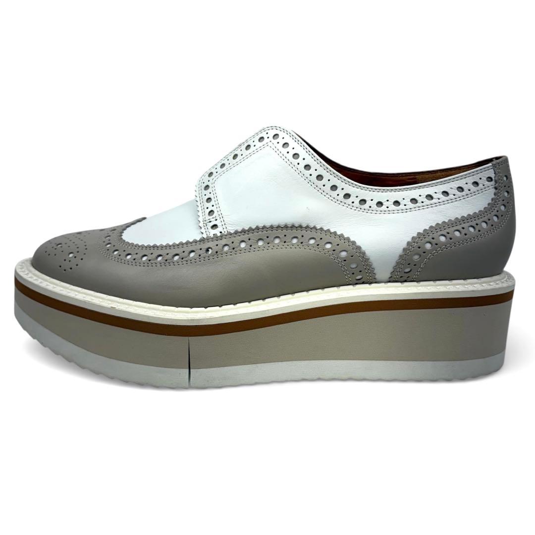 【未使用級】CLERGERIE クレジュリー　24cm　37.5 BECK 厚底