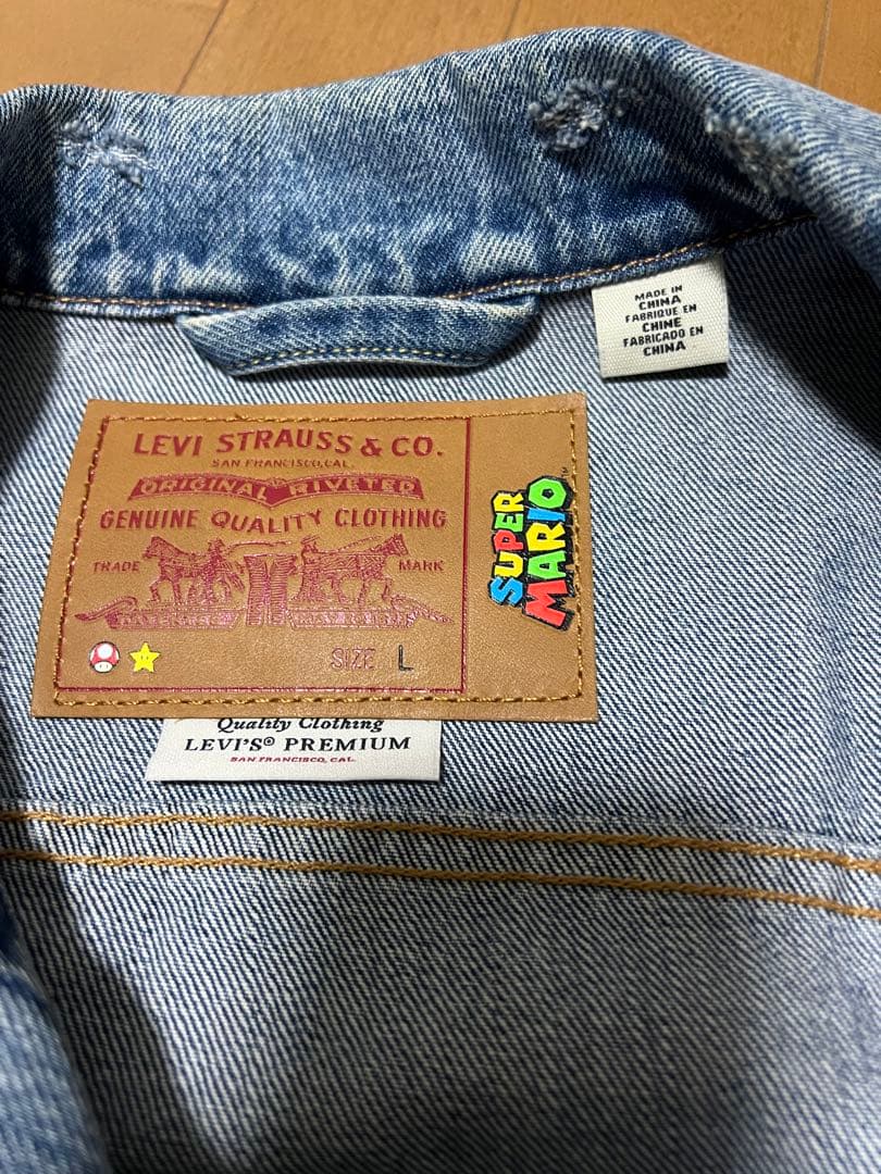 levi's リーバイス スーパーマリオ トラッカージャケット コラボ