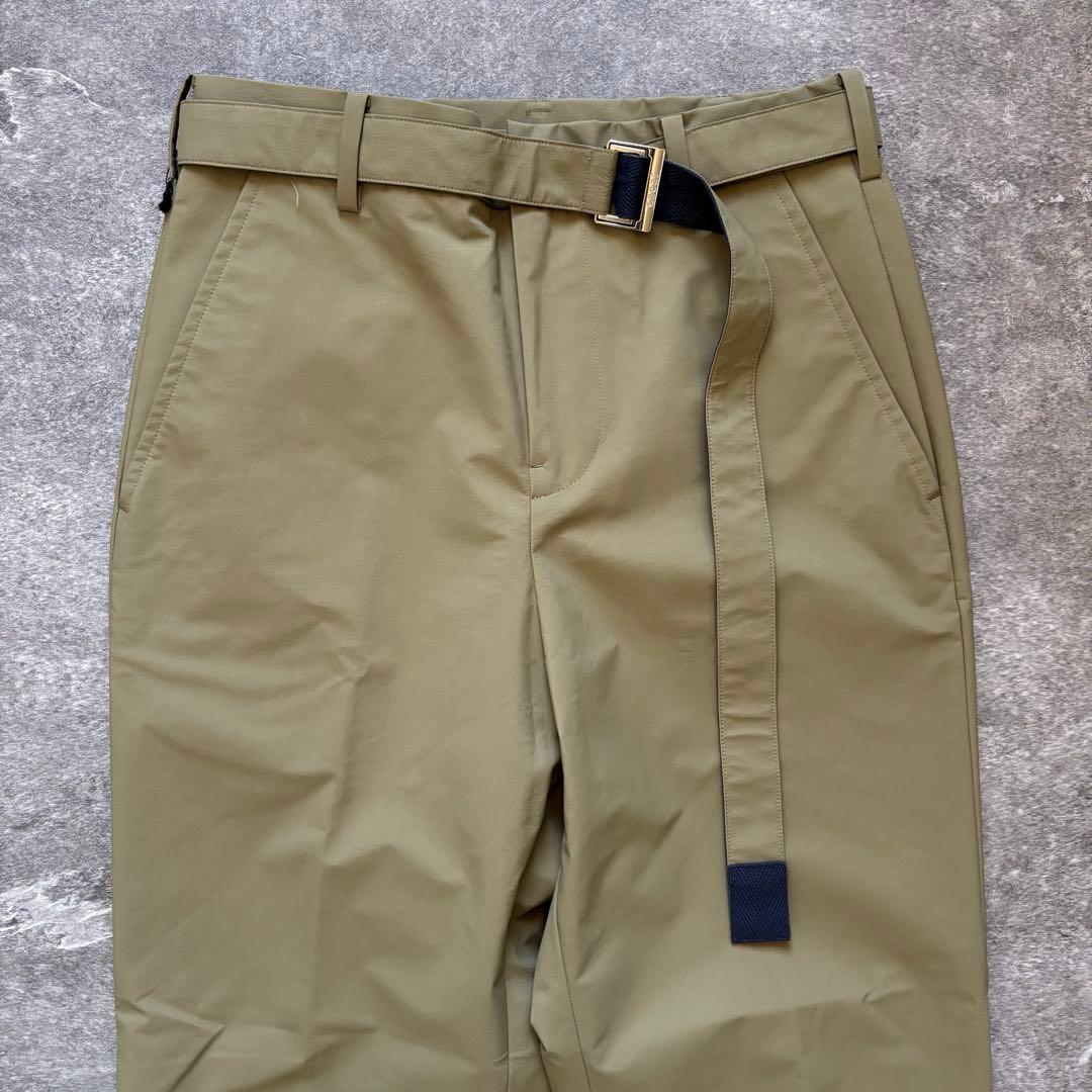 sacai サカイ 23aw ベルテッドスラックス