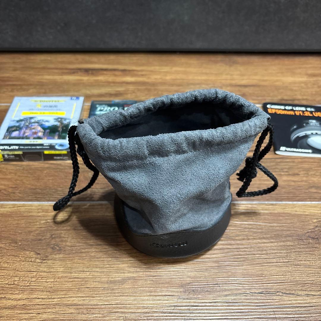 Canon EF 50mm f/1.2 L USM レンズ　フィルター3点付き