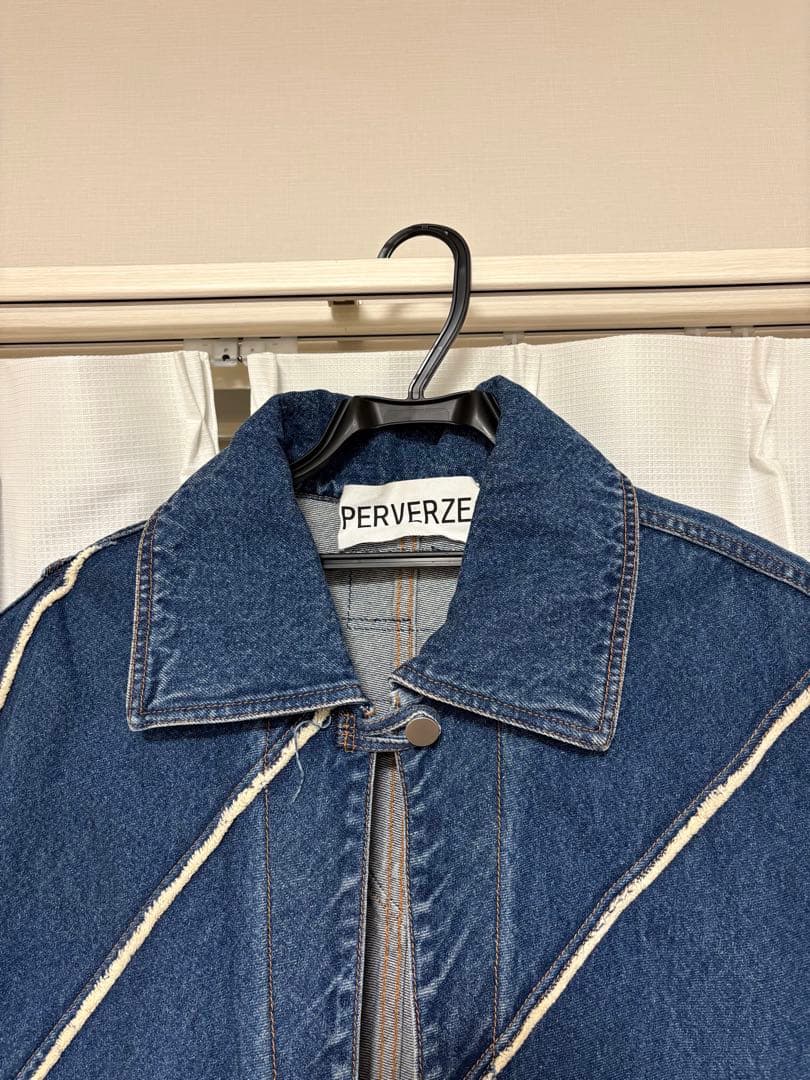 【美品】PERVERZE パーバーズ デニムベスト