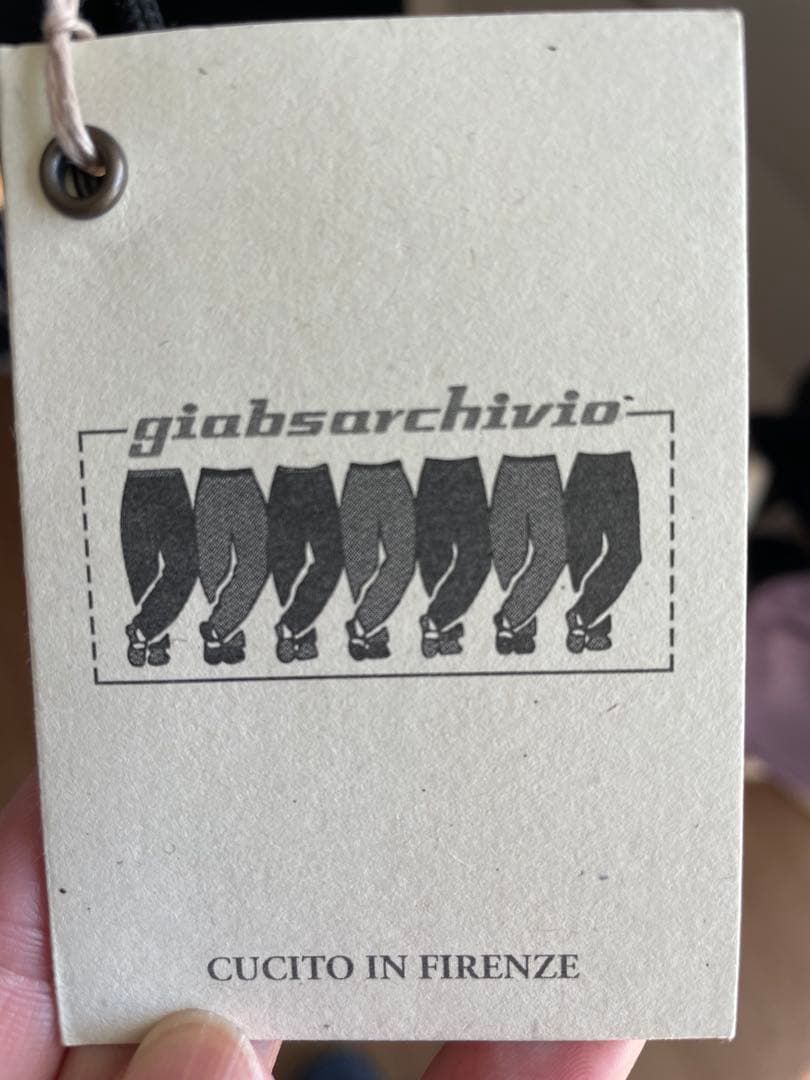 【干場義雅×菅原靴店 別注】giabsarchivioジャブス　スラックス　46