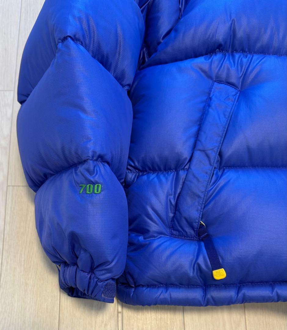 値下げ！THE NORTH FACE ダウンジャケット 青/黄