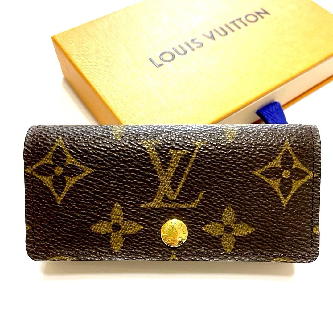 ニ*コ様 LOUIS VUITTON ルイヴィトン モノグラム キーケース 4連