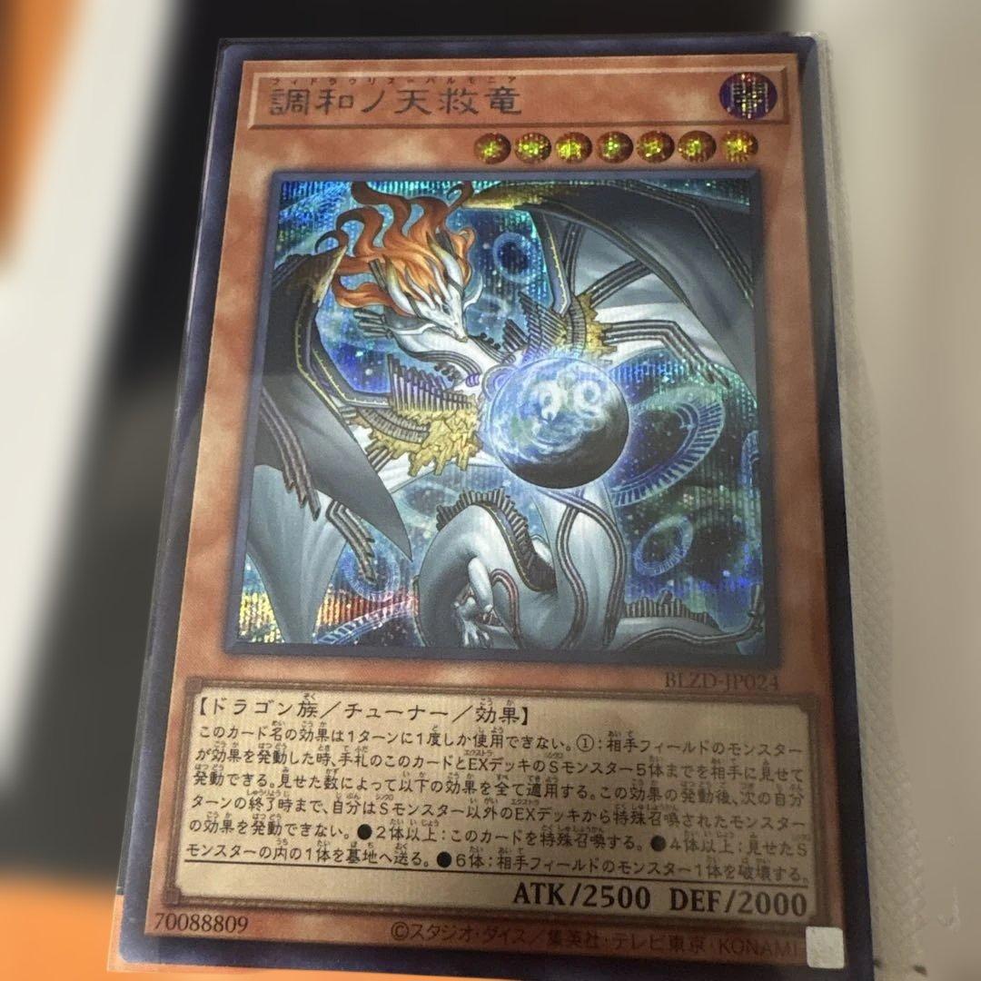極美品 調和ノ天救竜 シークレット