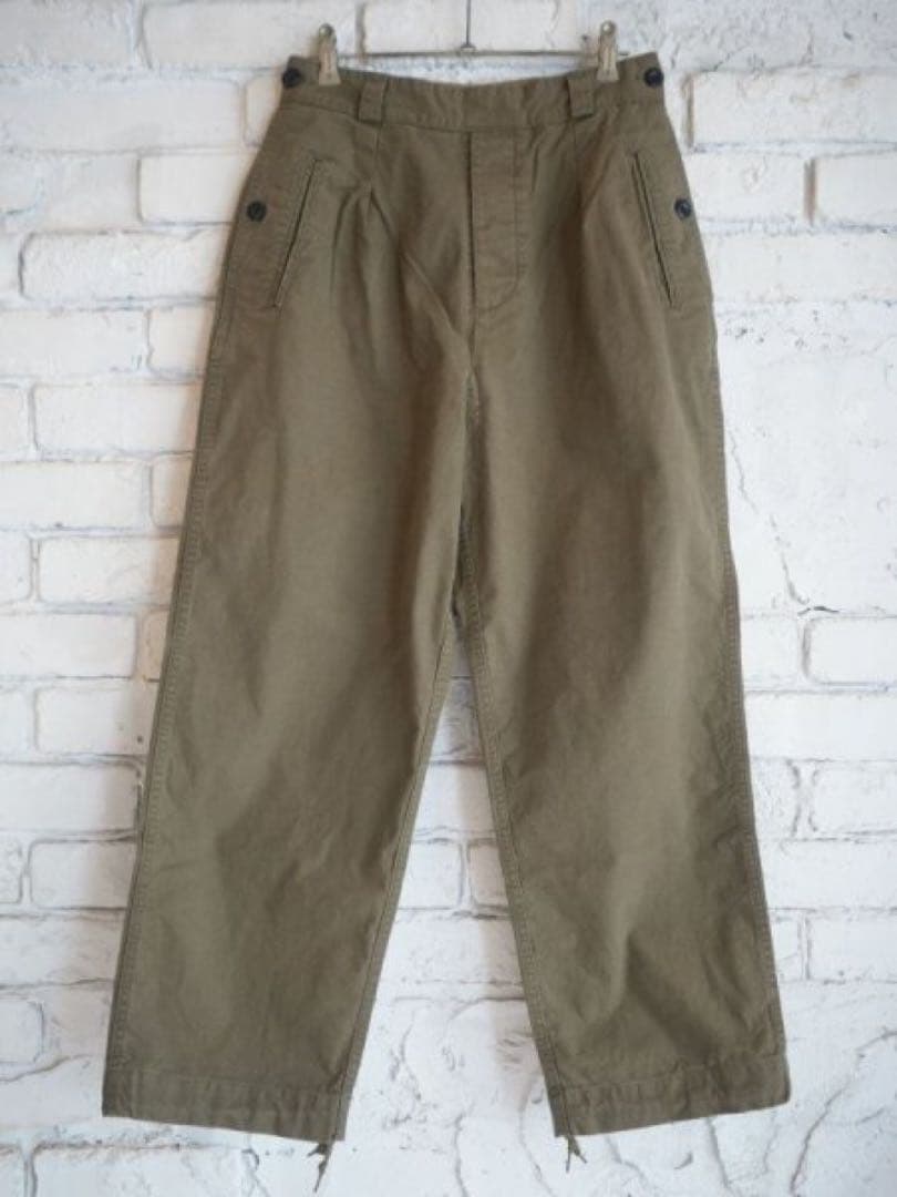 OUTIL PANTALON LIMOGES ウティ タックミリタリーパンツ 0