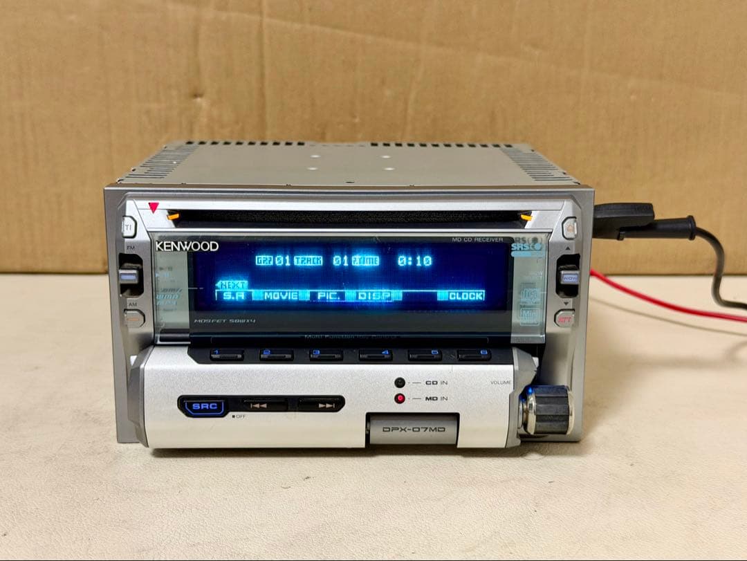 KENWOOD DPX-07MD カーオーディオデッキ ))