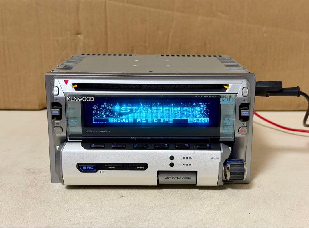KENWOOD DPX-07MD カーオーディオデッキ ))