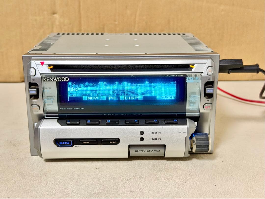 KENWOOD DPX-07MD カーオーディオデッキ ))