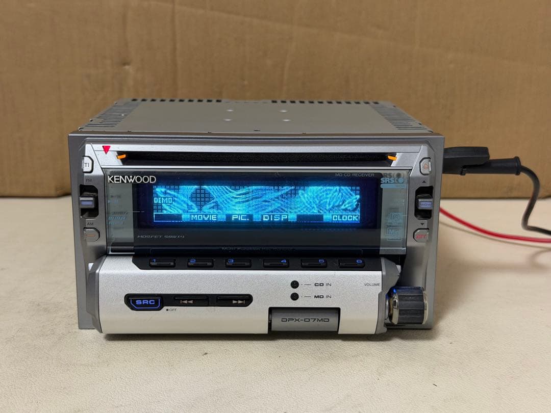 KENWOOD DPX-07MD カーオーディオデッキ ))