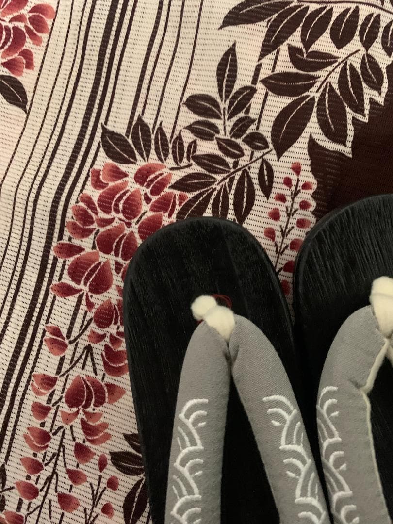 ◆最高級【綿絽浴衣】藤花の古典涼しゆかた◆着物としても着用可◆古典花柄浴衣★新品