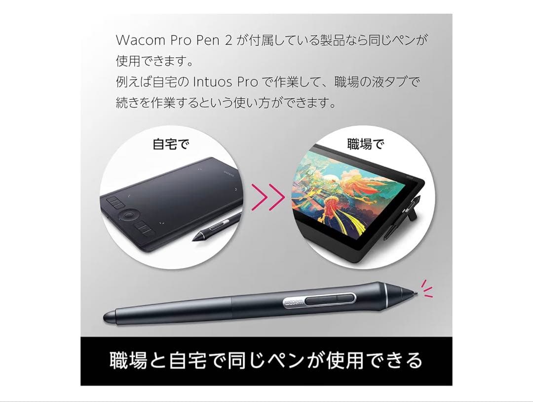 液タブ・ペンタブ Wacom Intuos Pro Medium PTH-660/KO