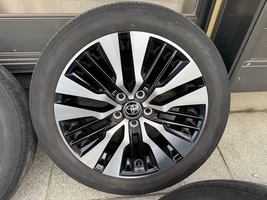 30アルファード18インチ純正ホイールセット