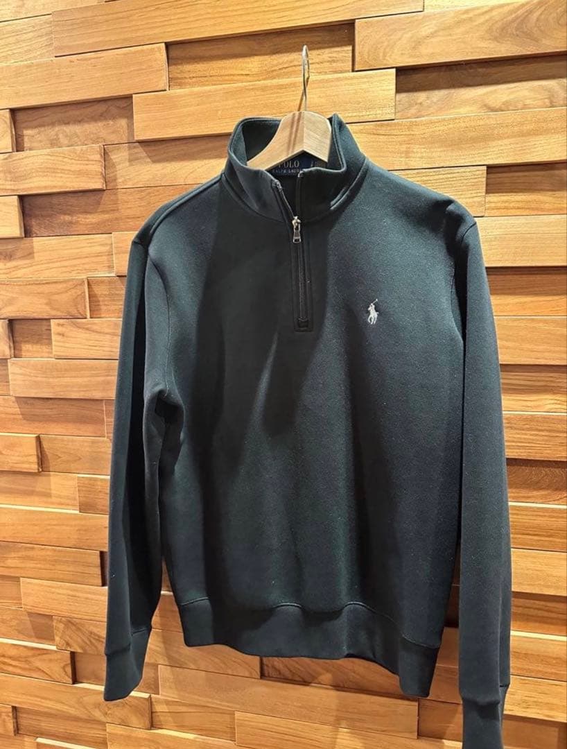 ともさん専用 ラルフローレン　ポロロゴ刺繍 ブラックハーフ