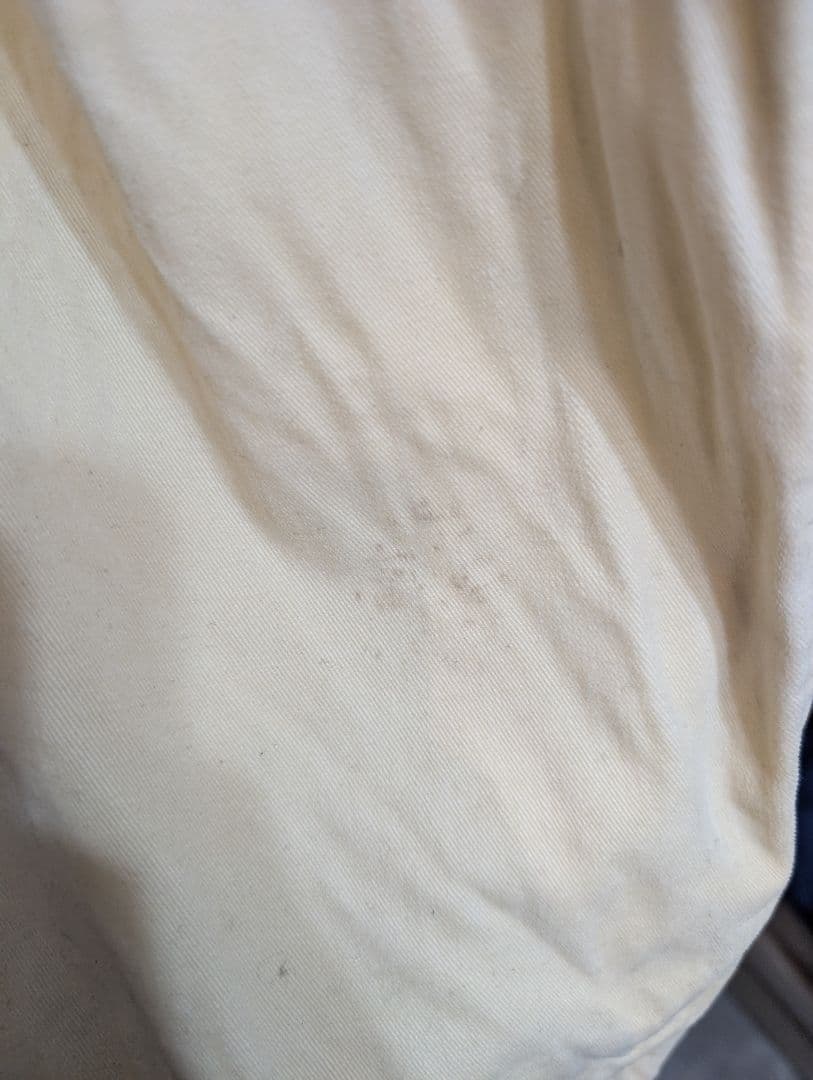 USA製 初期タグ Ralph Lauren ポロチノ アイボリー 30×30