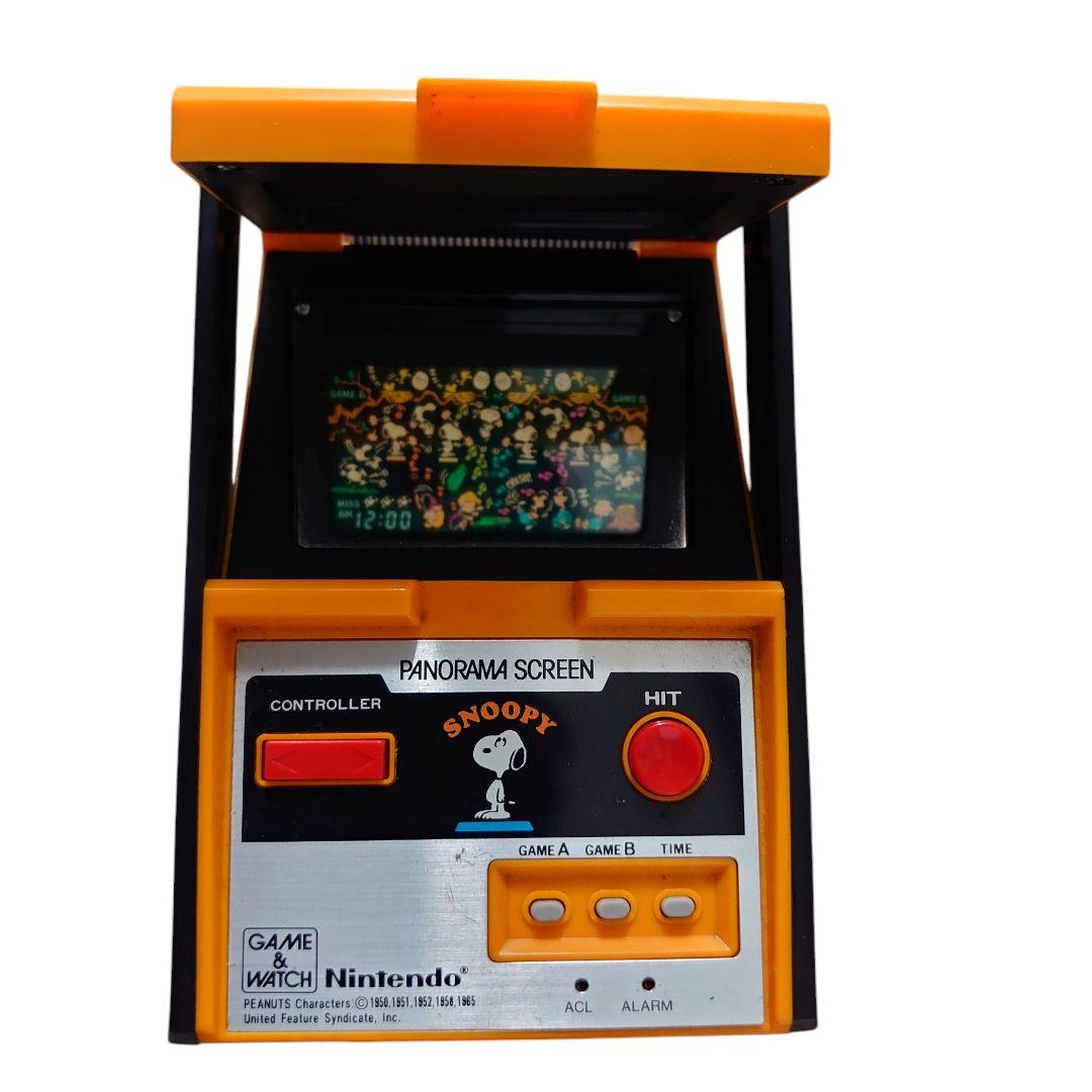 【動作品】任天堂 GAME&WATCH SNOOPY ゲームウォッチ スヌーピー