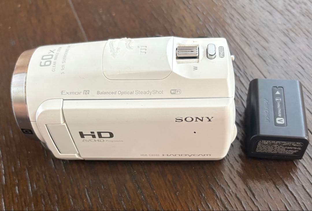 ［訳アリ］SONY HDR-CX680 ビデオカメラ本体　バッテリー付属