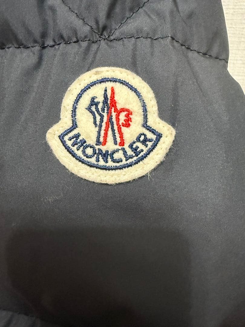 【美品】モンクレール　ダウンジャケット　カーデーレ　ブラック