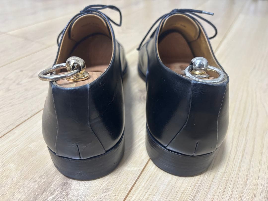 マグナーニ MAGNANNI 内羽根 ストレートチップ ブラック 43