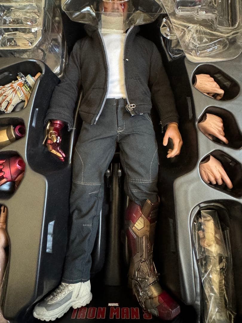 マンダリン邸襲撃　トニースターク　ホットトイズ　アイアンマン