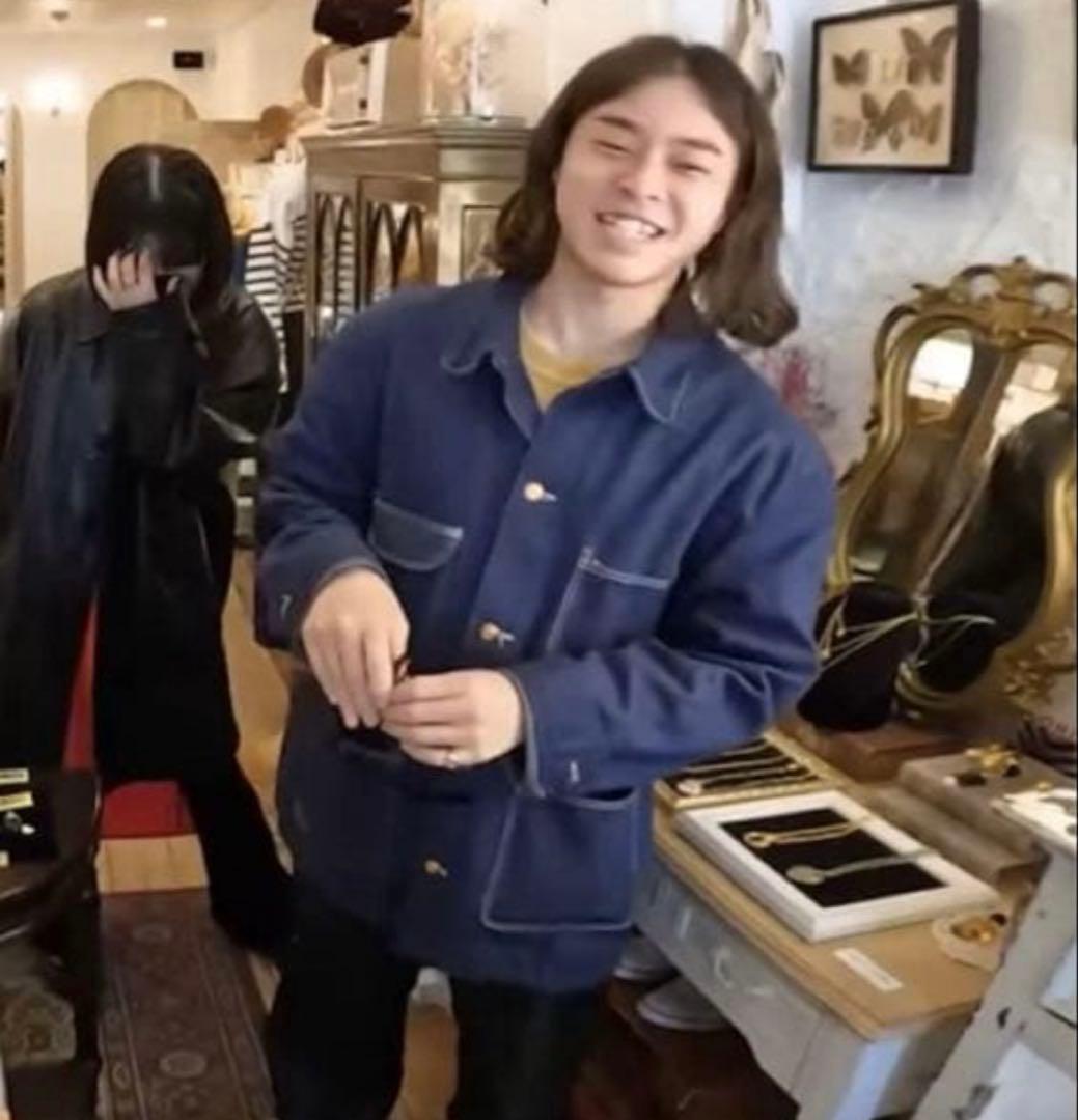 vintageポーカーズアツム着用Wrangler デニムカバーオール 実物