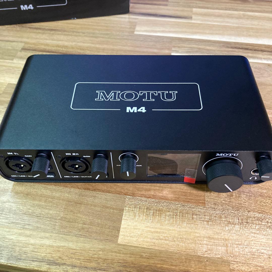 ［極美品］MOTU M4 4-in/4-out オーディオインターフェース