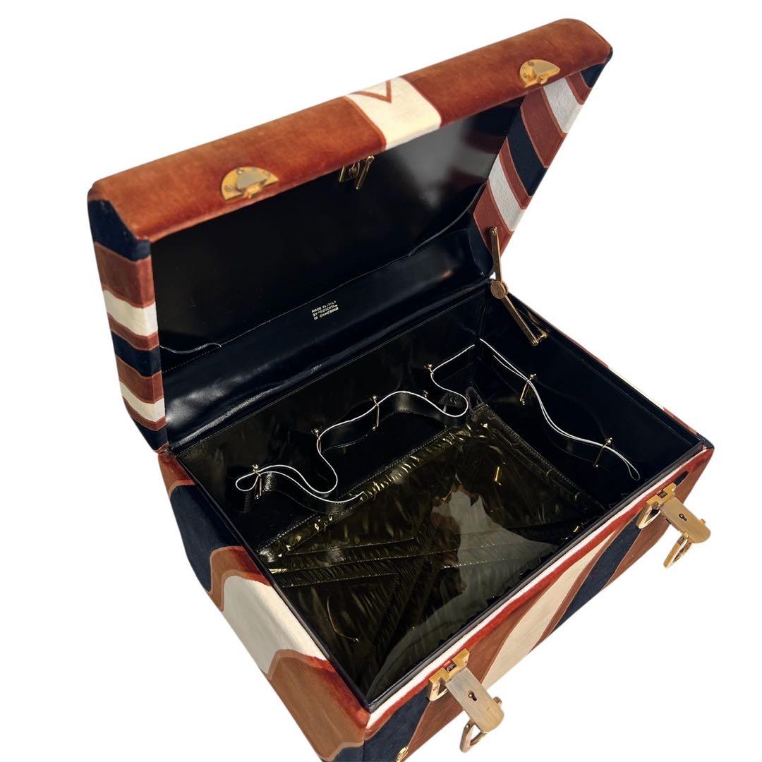 【希少品・美品】ロベルタディカメリーノバニティバッグ/コスメボックス