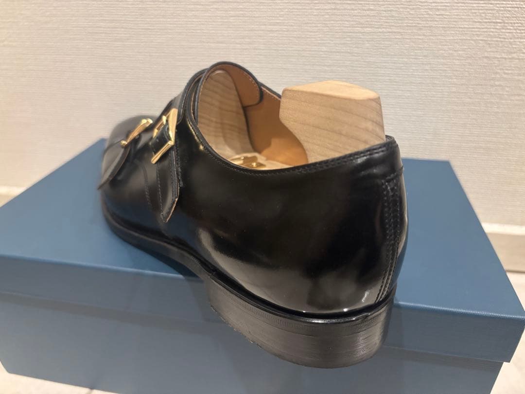 美品★コルノブルゥジョンロブエドワードグリーンサントーニvassコルテスピーゴラ