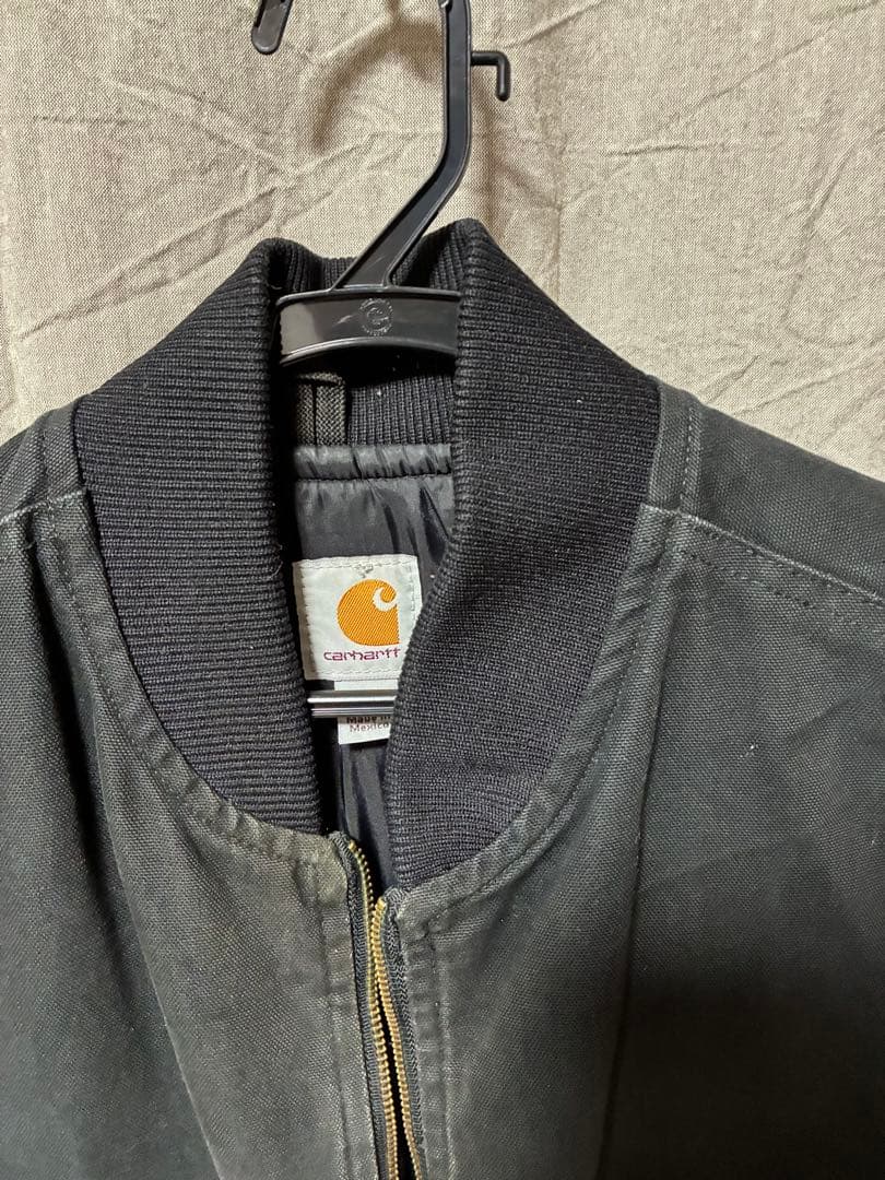 Carhartt ダックベスト（メキシコ製）　ブラック　Lサイズ