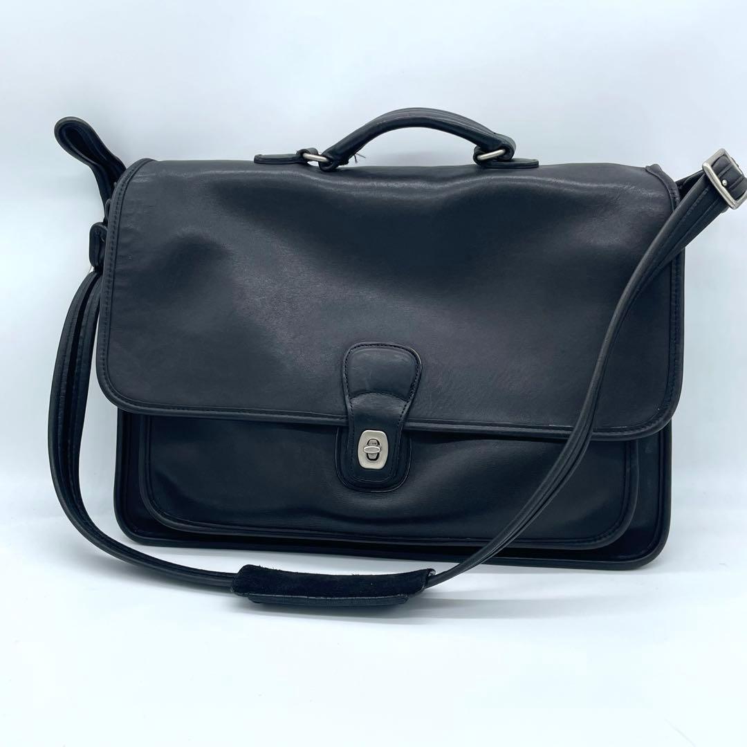 バッグ Vintage COACH Metropolitan Briefcase 90s