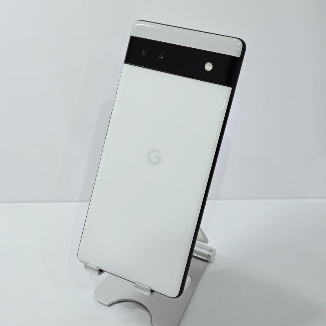 01 Google Pixel 6a ホワイト SIMフリー 極美品