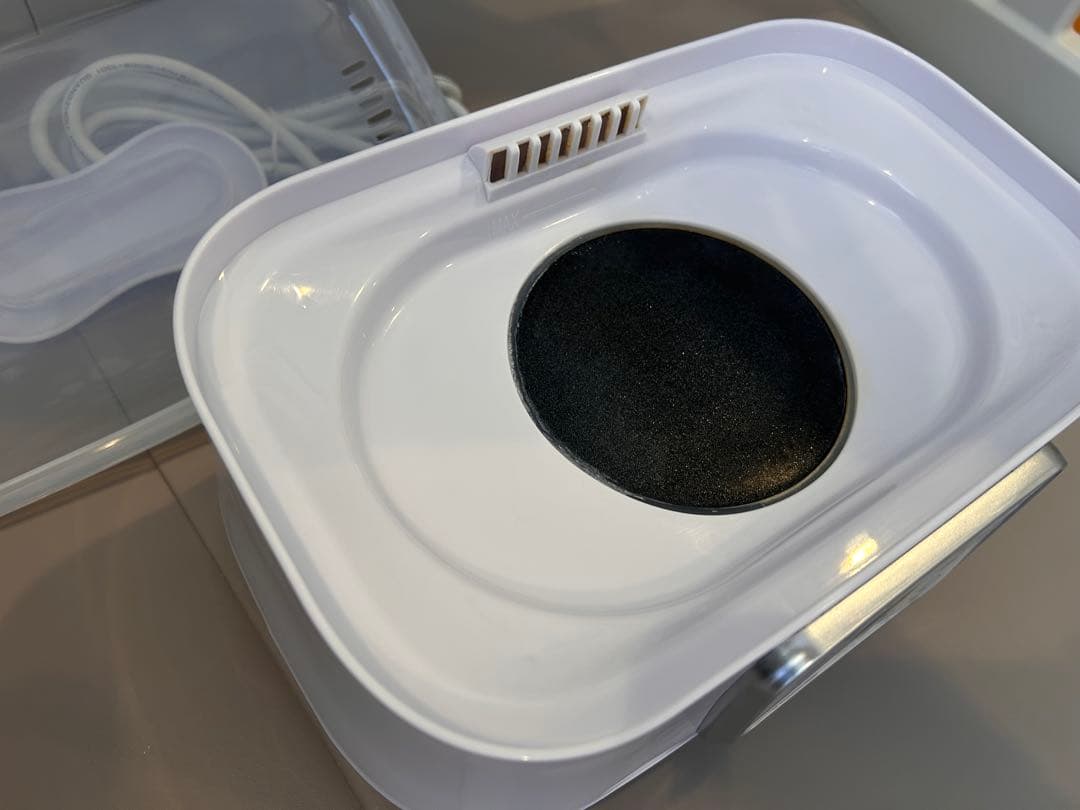 LARUTAN 除菌乾燥機 ホワイト 温度調節機能付き