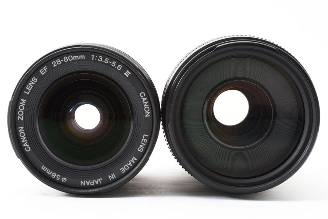 一眼レフカメラcanon kiss x 10i標準&望遠ダブルレンズセット