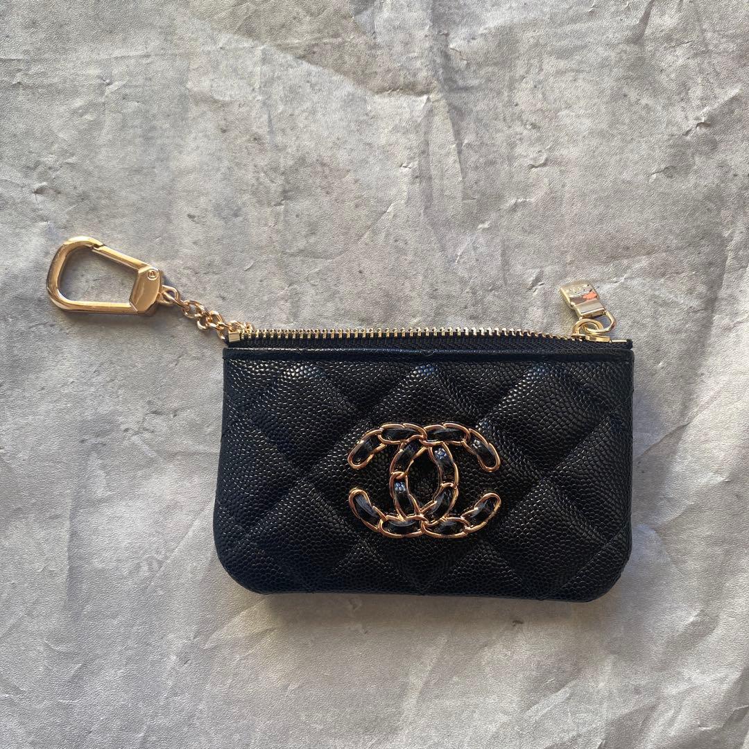 ケース　チェーンロゴ　ココマーク　ノベルティ　ブラック