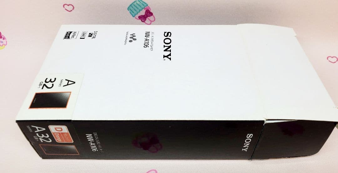 SONYウォークマン NW-A106 32GB オレンジ256GB SDカード付