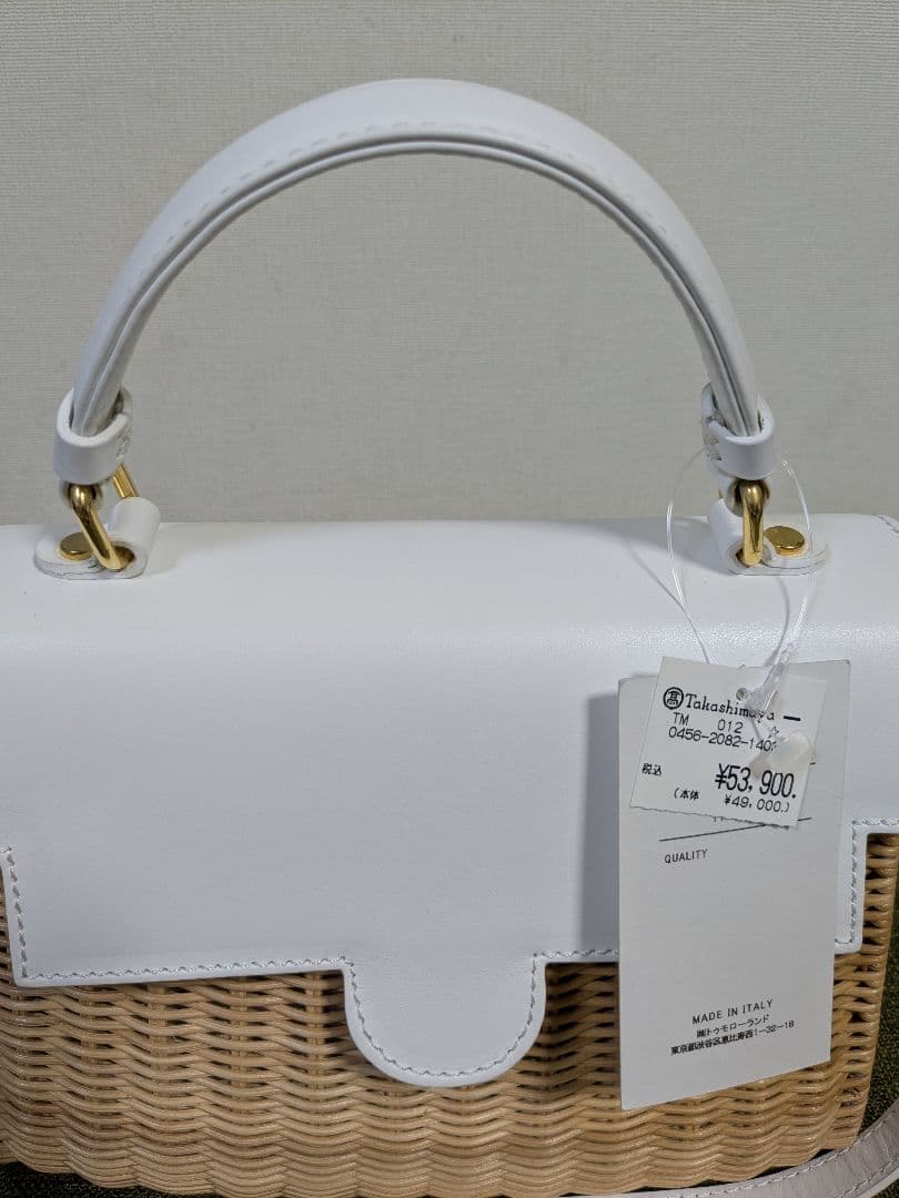 TOMMASOCANDRIA トマソカンドリア かごバッグ ハンドバッグ