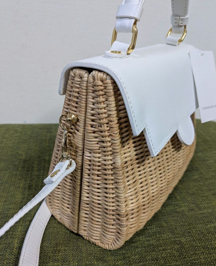 TOMMASOCANDRIA トマソカンドリア かごバッグ ハンドバッグ