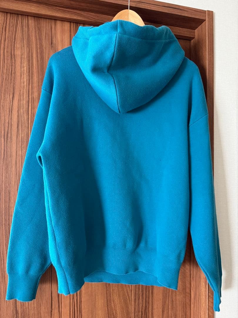 CABaN コットンカシミヤパーカー M BLUE ギャバン