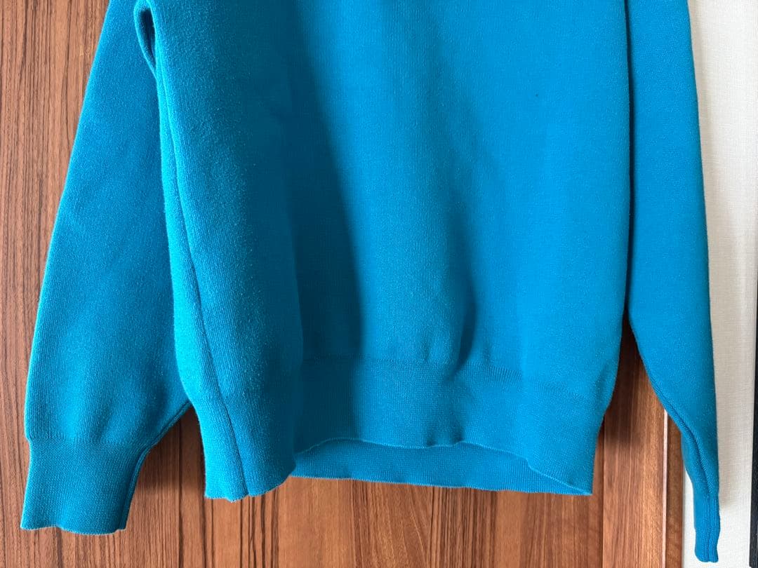 CABaN コットンカシミヤパーカー M BLUE ギャバン