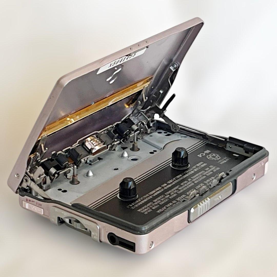 通電OK　SONY WM-EX910　ピンク　ウォークマン　ソニー　ジャンク