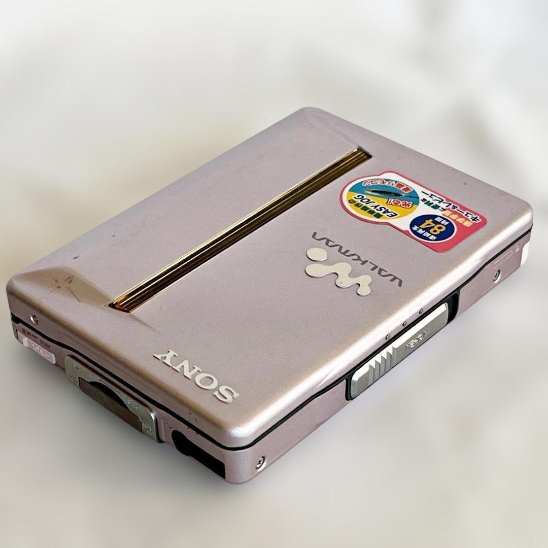 通電OK　SONY WM-EX910　ピンク　ウォークマン　ソニー　ジャンク