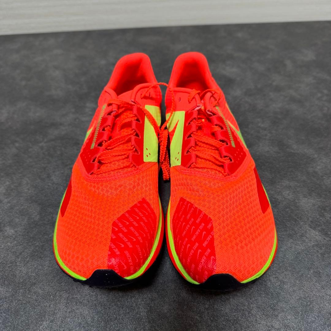 zoom rival waffle 6 オレンジ グリーン クロスカントリー