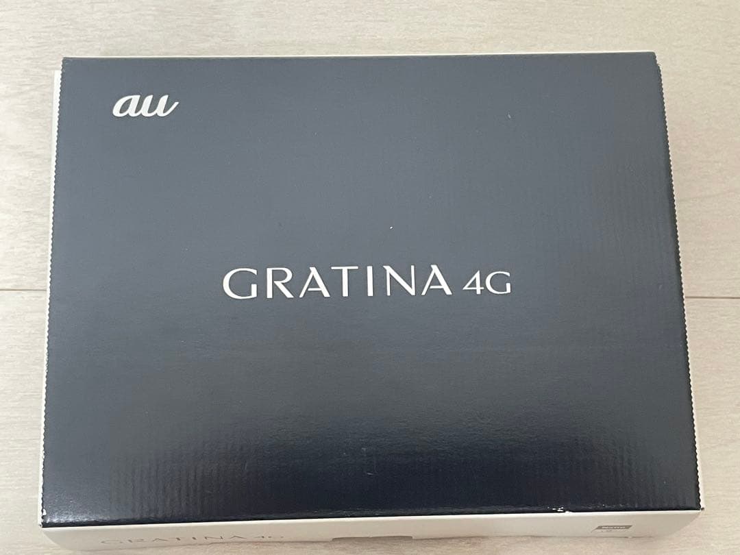 新品未使用 SIMフリー au GRATINA 4G KYF31 ブラック ②