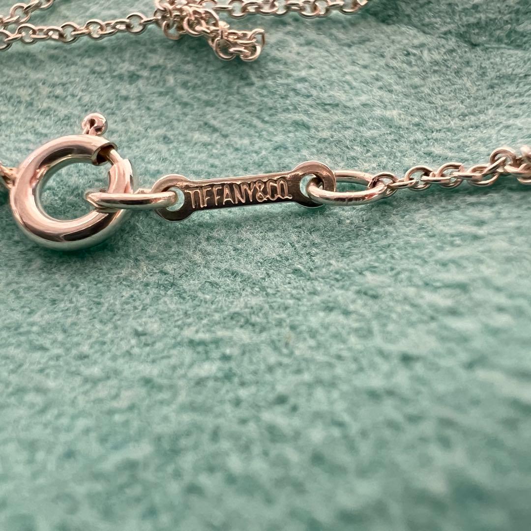 美品✨ティファニー✨TIFFANY✨ビーン ネックレス✨SV925【おまけ付き】