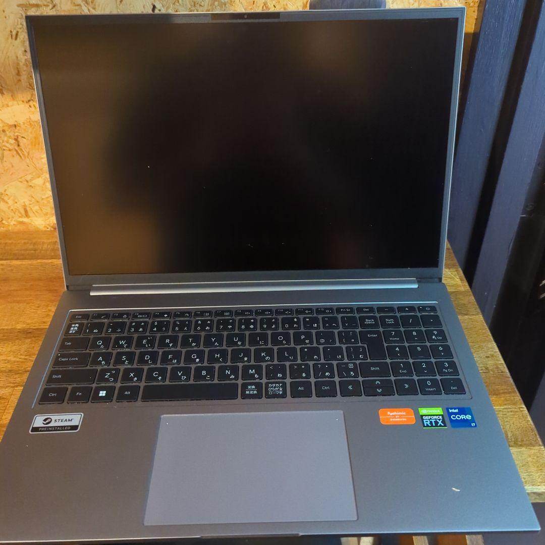 GALLERIA ノートPC 日本語キーボード ACアダプター付き