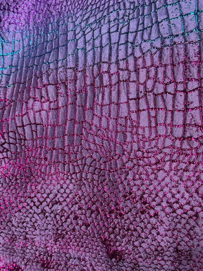 大人兵児帯　【ローズ】【クロコダイルパープル】セット